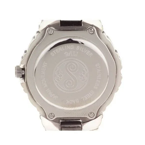 QVC Suarti & Sri Sterling Silver Scroll Watch - Picture 11 of 12